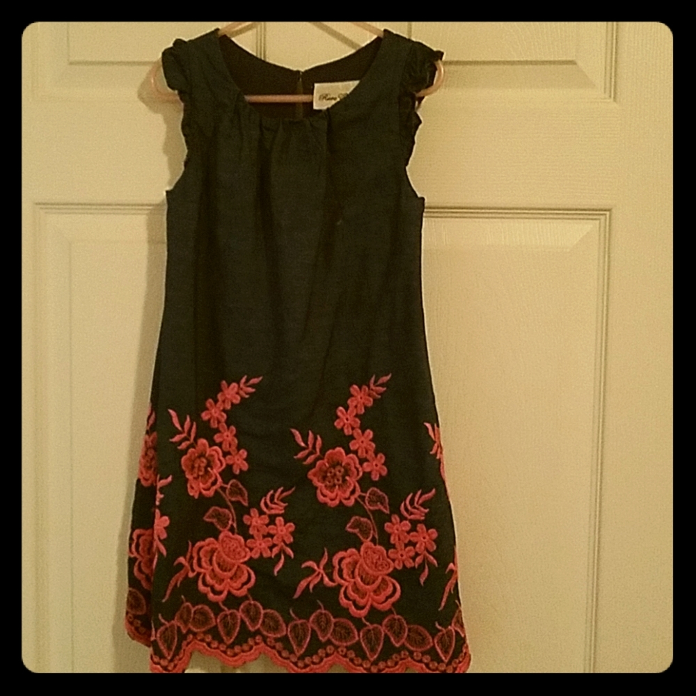 Girls denim dress